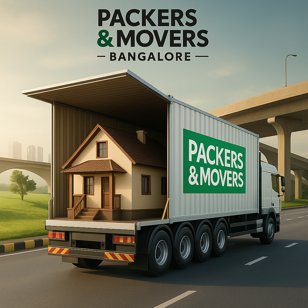 Professional packers and movers at work
